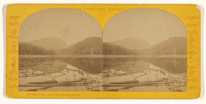 Indian Pass, from Henderson Lake.