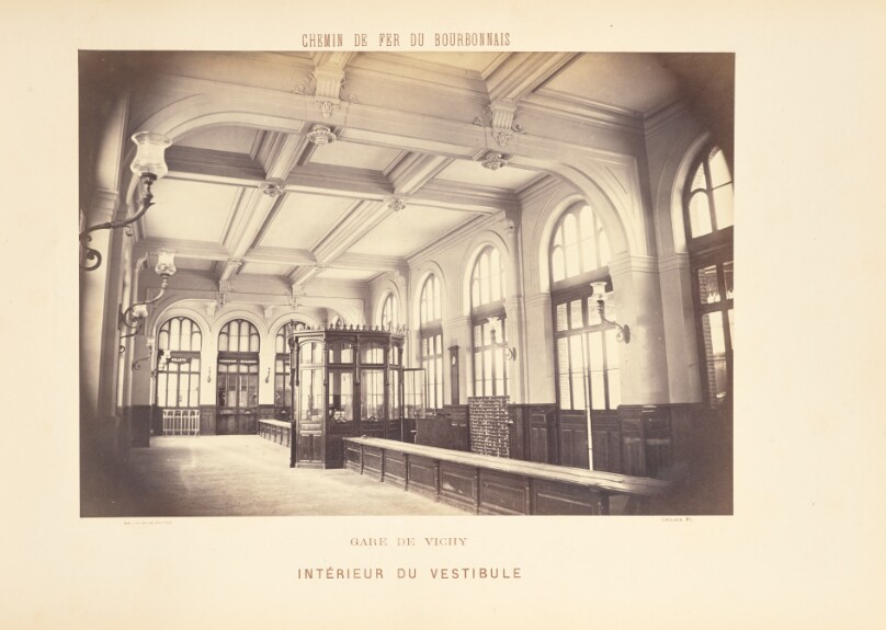 Gare de Vichy, Intérieur du Vestibule