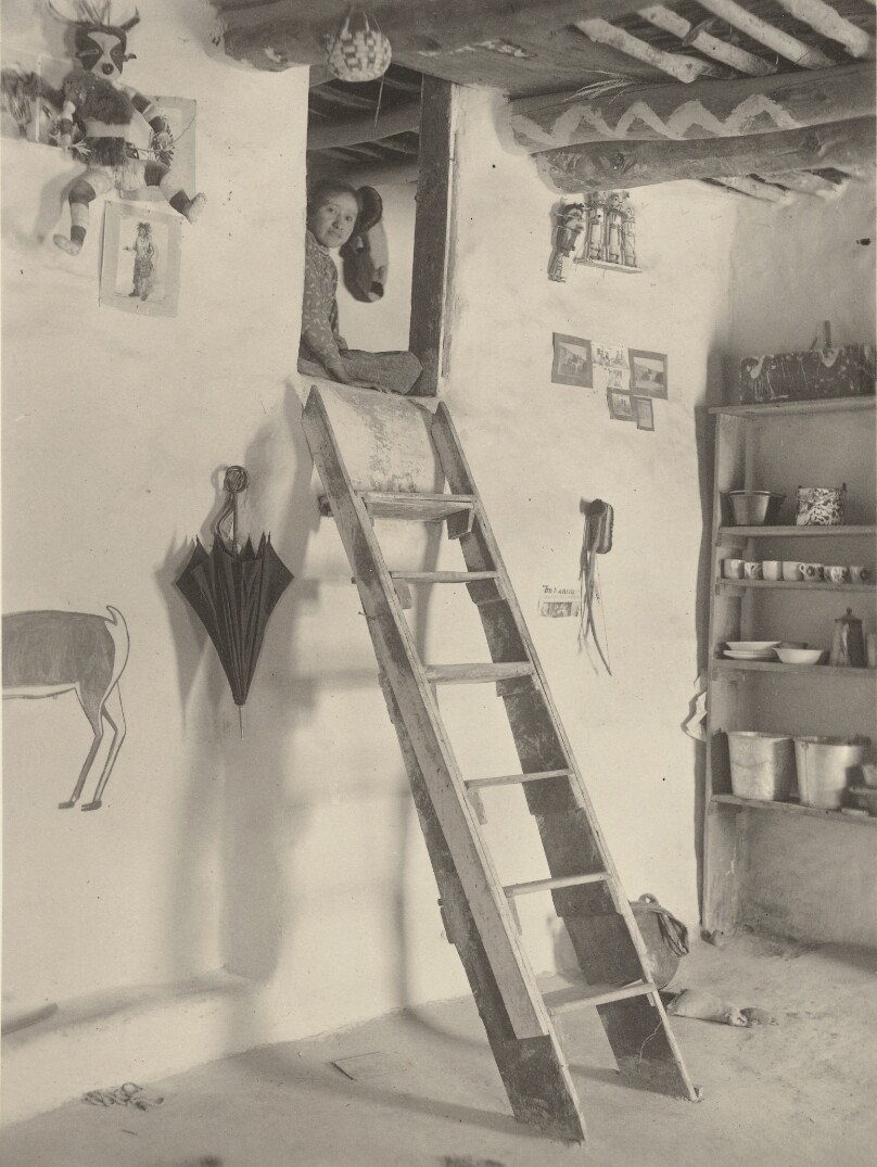 Interior of Mr. Hooker's House, Sichimovi