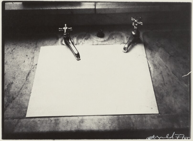 Mat Board Covering Sink