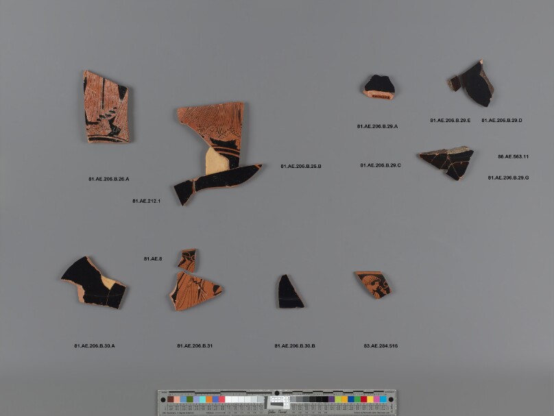 Attic Red-Figure Cup Fragment