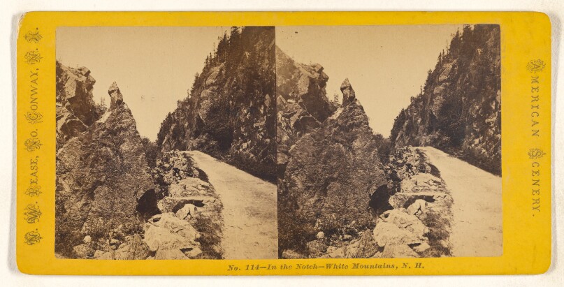 In the Notch - White Mountains, N.H.