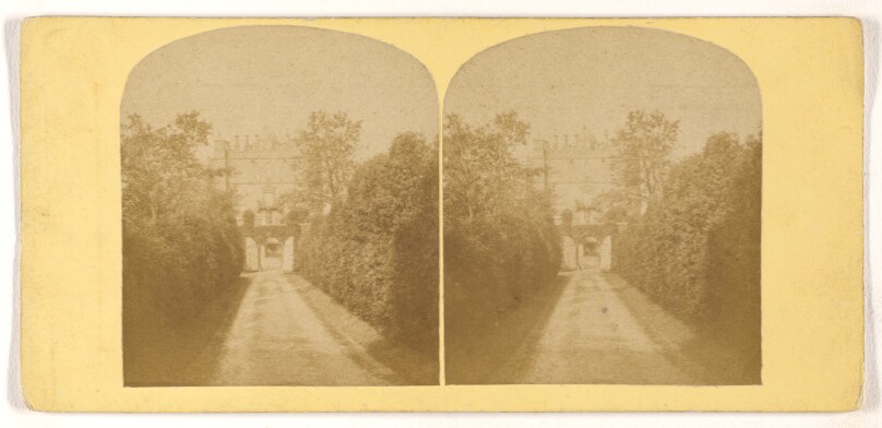 Bolsover Castle. - From the Riding House.