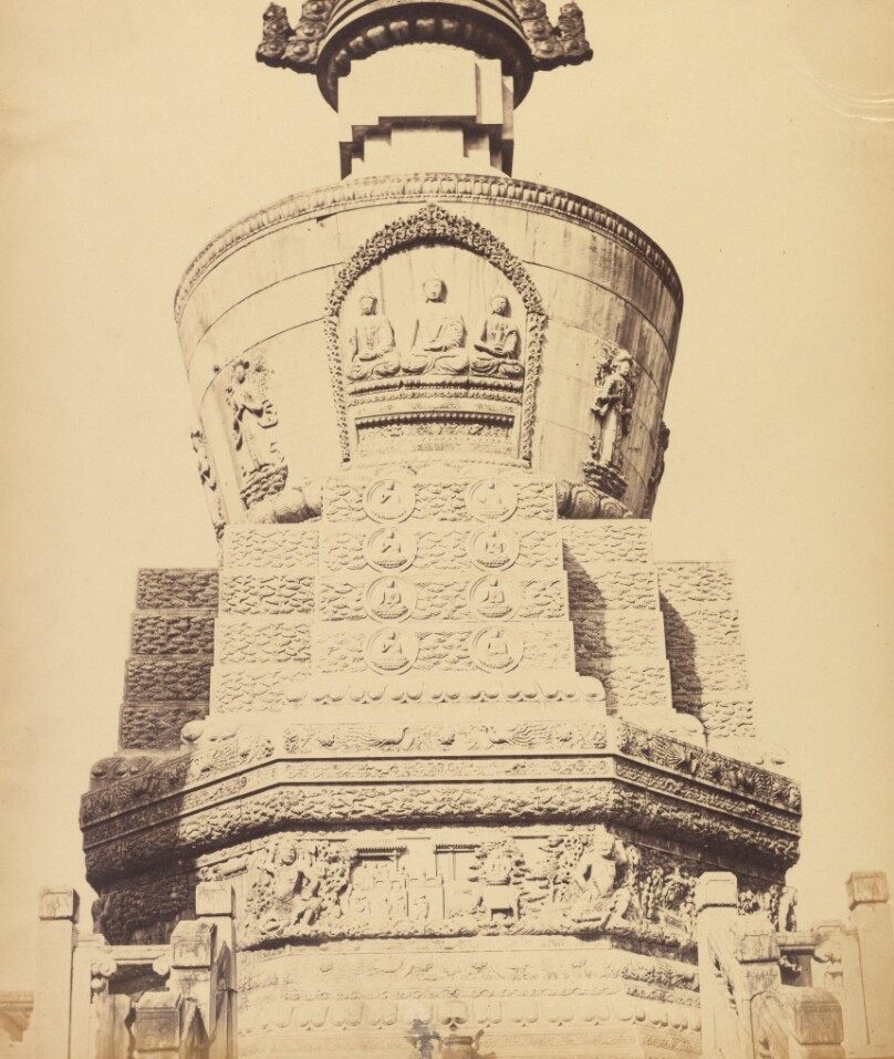 Architectural View of the Lama Temple near Pekin, October 1860