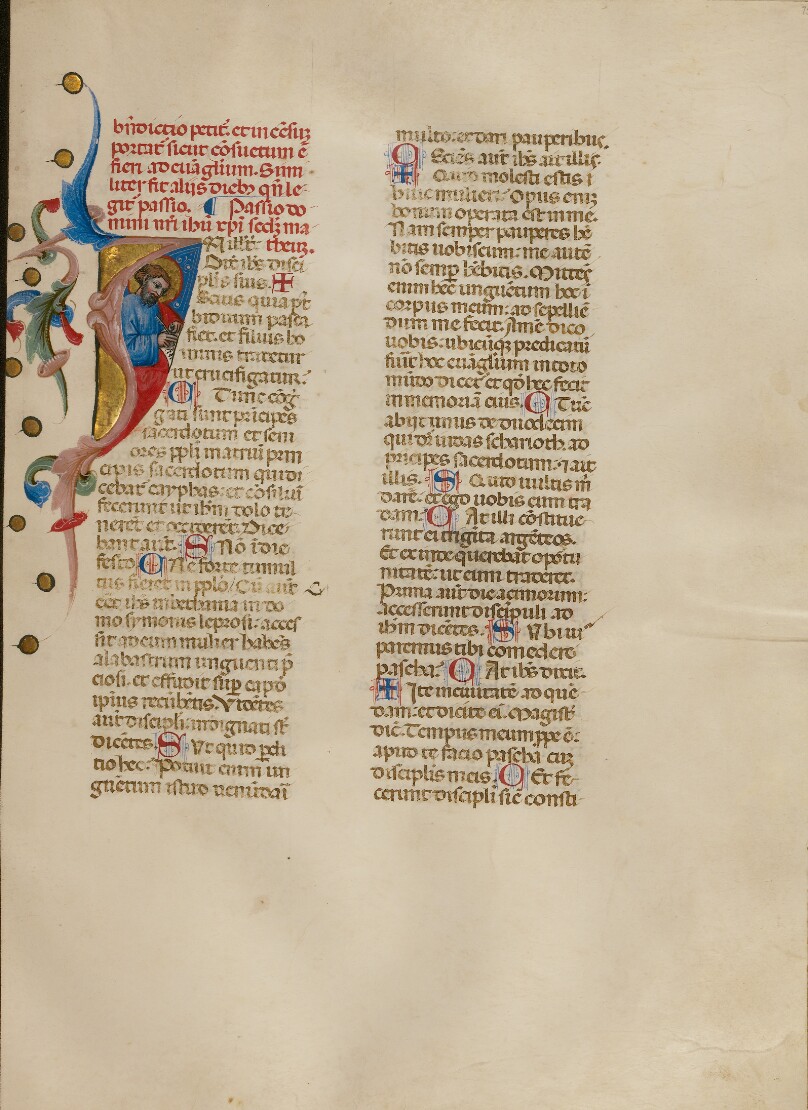 Initial I: Saint Matthew