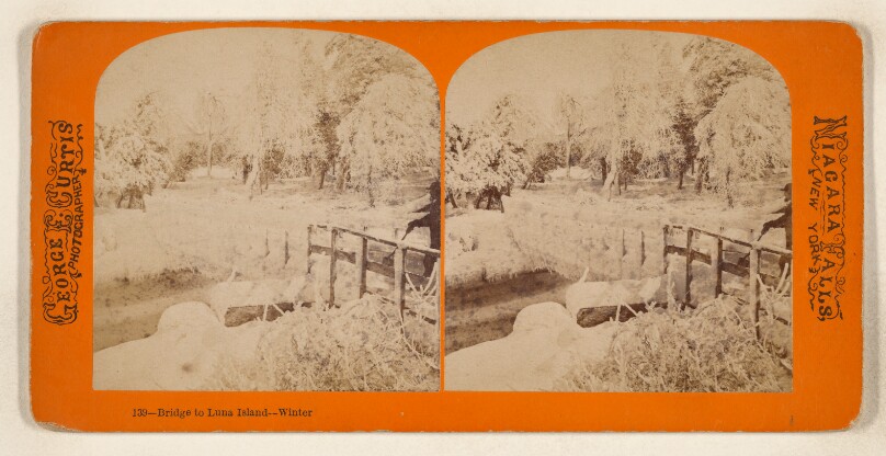 Bridge to Luna Island - Winter [Niagara Falls, New York]