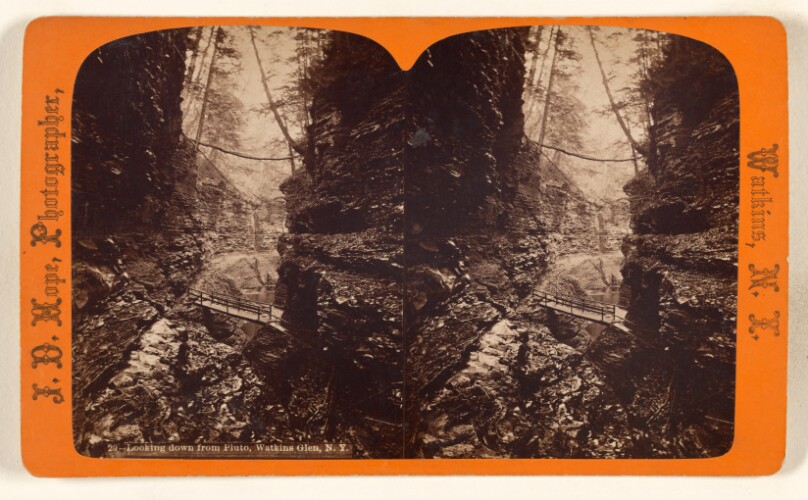 Looking down from Pluto, Watkins Glen, N.Y.