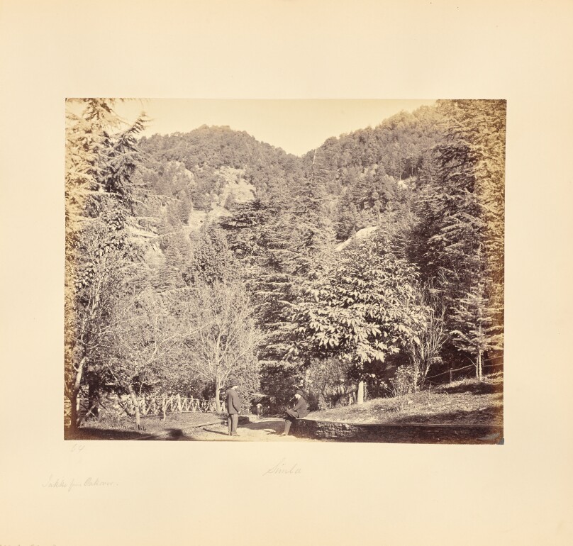 Simla; Jakko, from "Oakover" (General View from the Tonga Road)