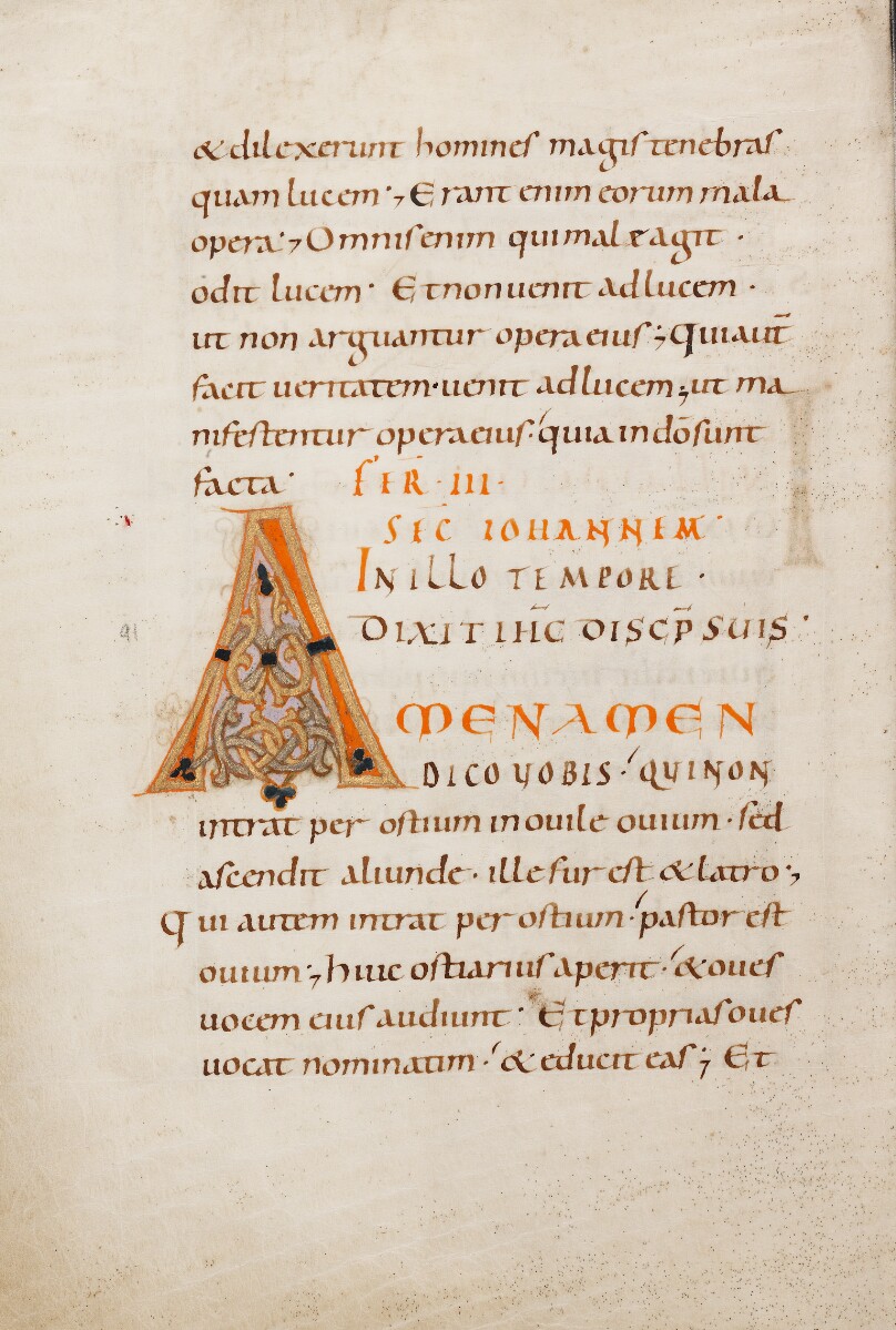 Decorated Initial A