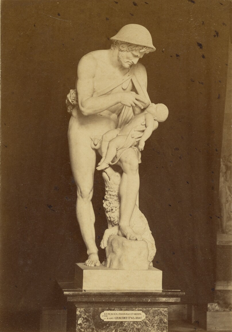 [The Child Oedipus Revived by the Shepherd Phorbas, by Chaudet]