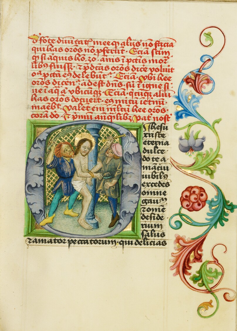 Initial O: The Flagellation