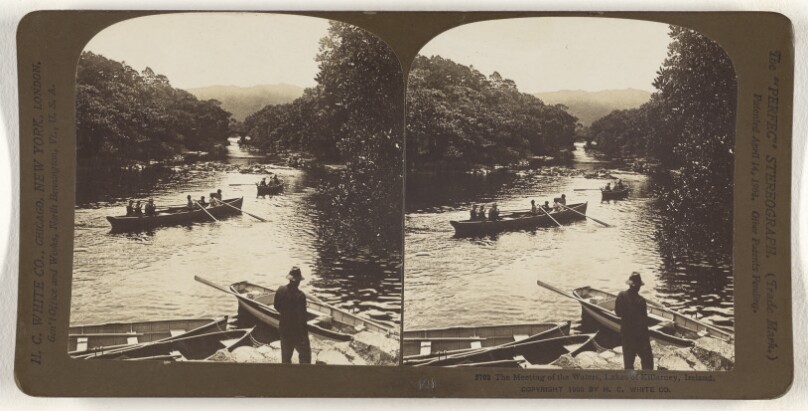 The Meeting of the Waters, Lakes of Killarney, Ireland.