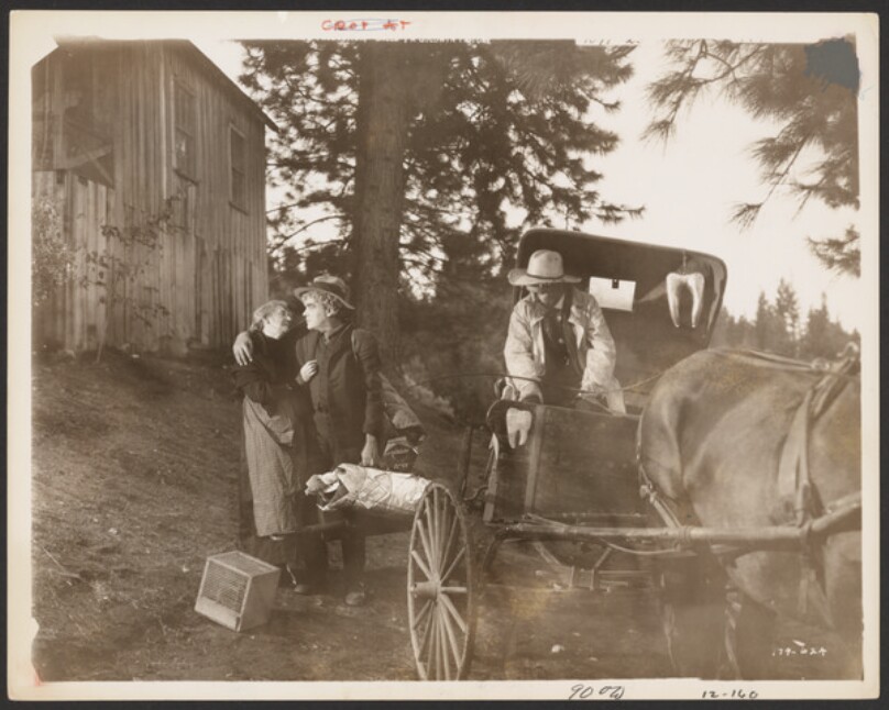 Untitled Movie Production Still from Von Stroheim's "Greed" (1925)