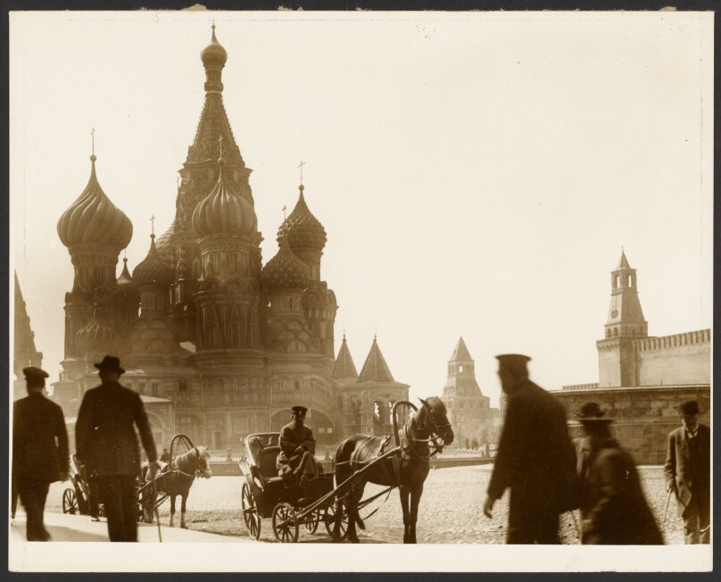 [Photographs from the Study Trip to Russia Used for the Painting,"The Abolition of Serfdom in Russia," (1914), from the "Epic of the Slavs Cycle, Moscow"]