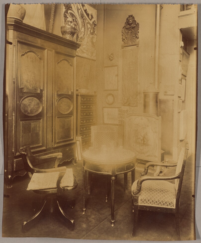 Intérieur de Mr C., décorateur appartements, rue du Montparnasse