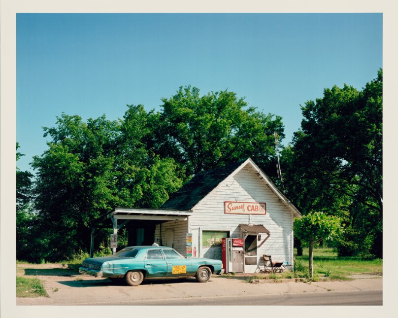 Sunset Cab Company, Desiard Street, Monroe, Louisiana