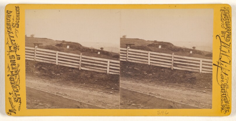 [View of battlefield at Gettysburg, Pa.]