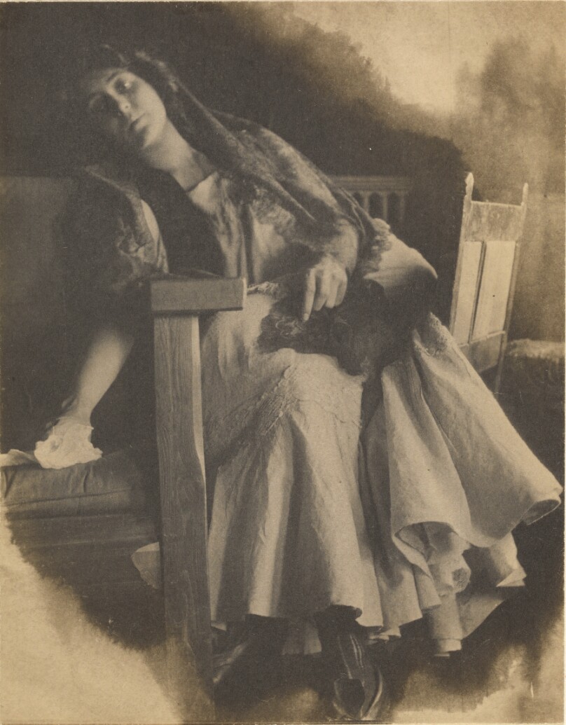 [Woman in chair]