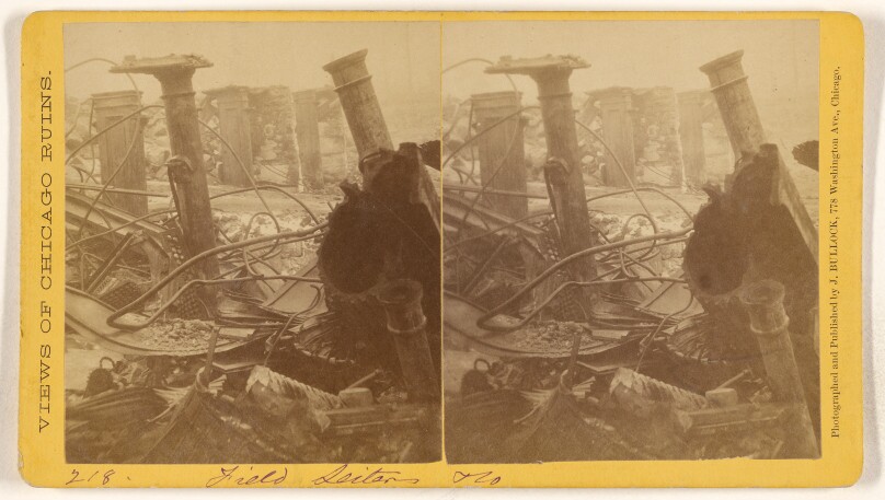 [Field Seiters & Co., Ruins of the Chicago Fire, 1871]