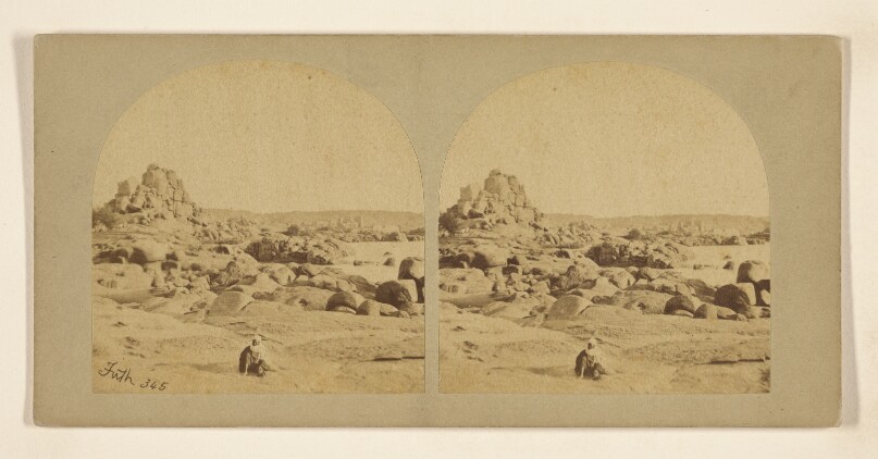 The Remarkable Granite Formation, Between The First Cataract and Philae, with a Distant View of That Island.
