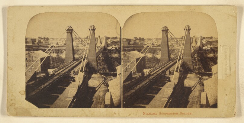 Niagara Suspension Bridge.