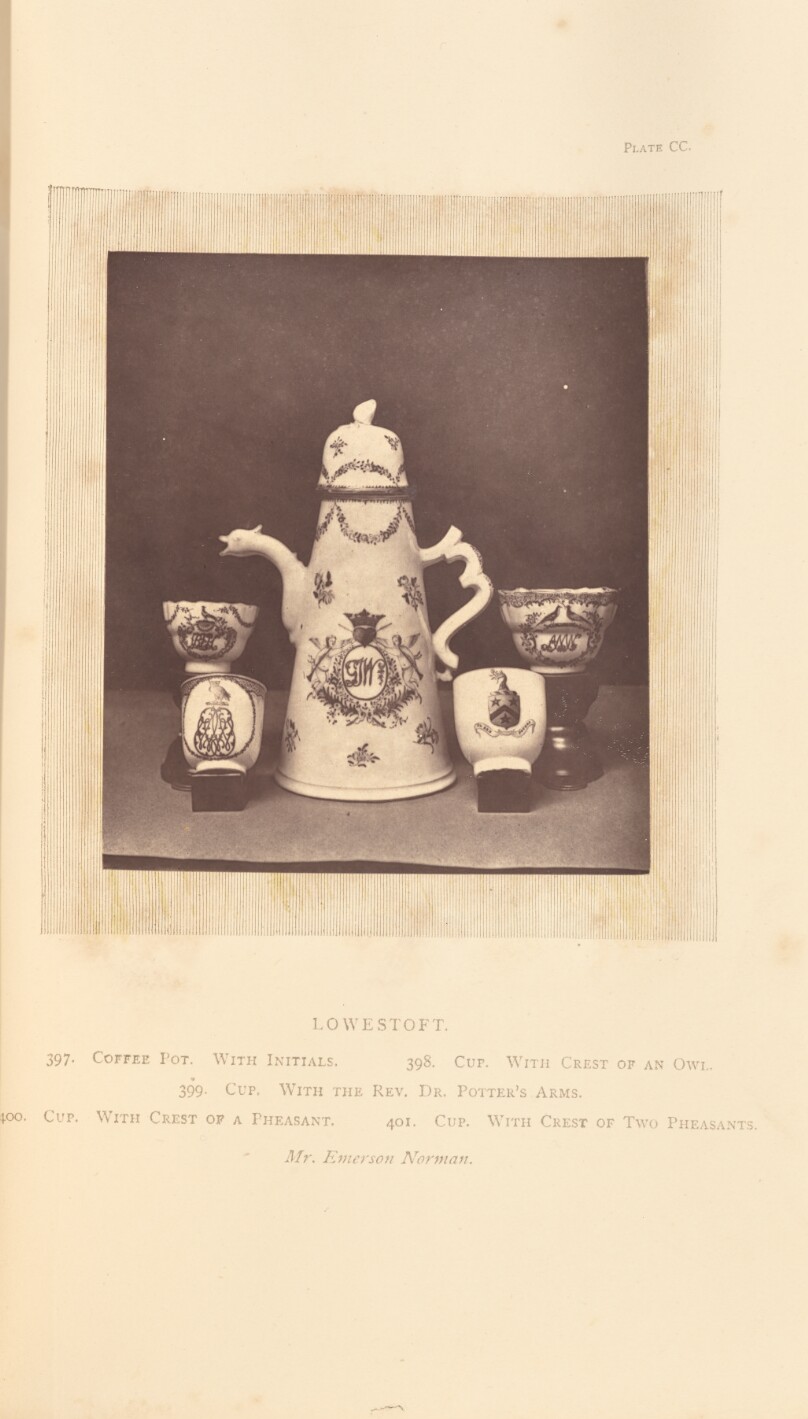 [Coffee pot and four cups]