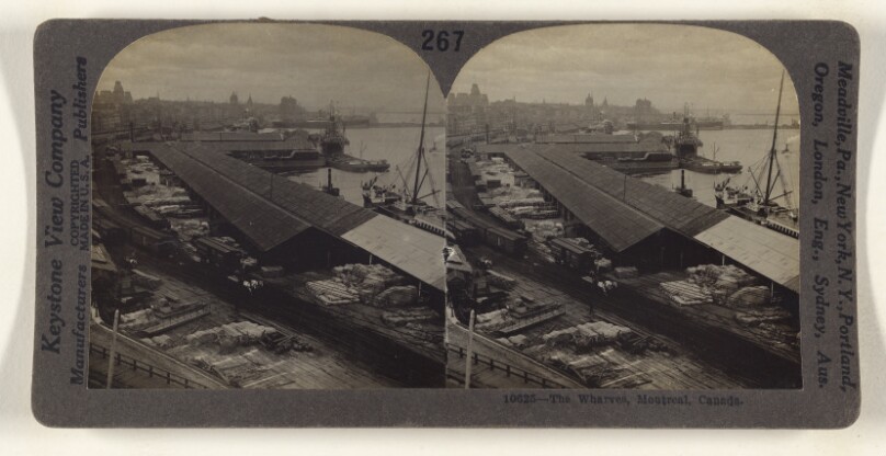 The Wharves, Montreal, Canada.