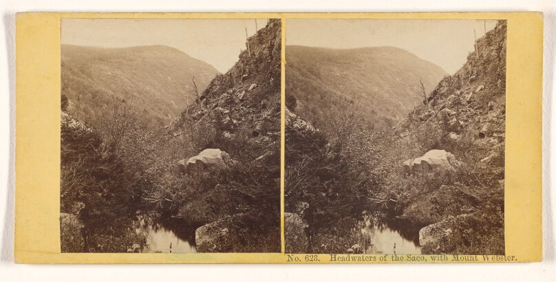 Headwaters of the Saco, with Mount Webster.