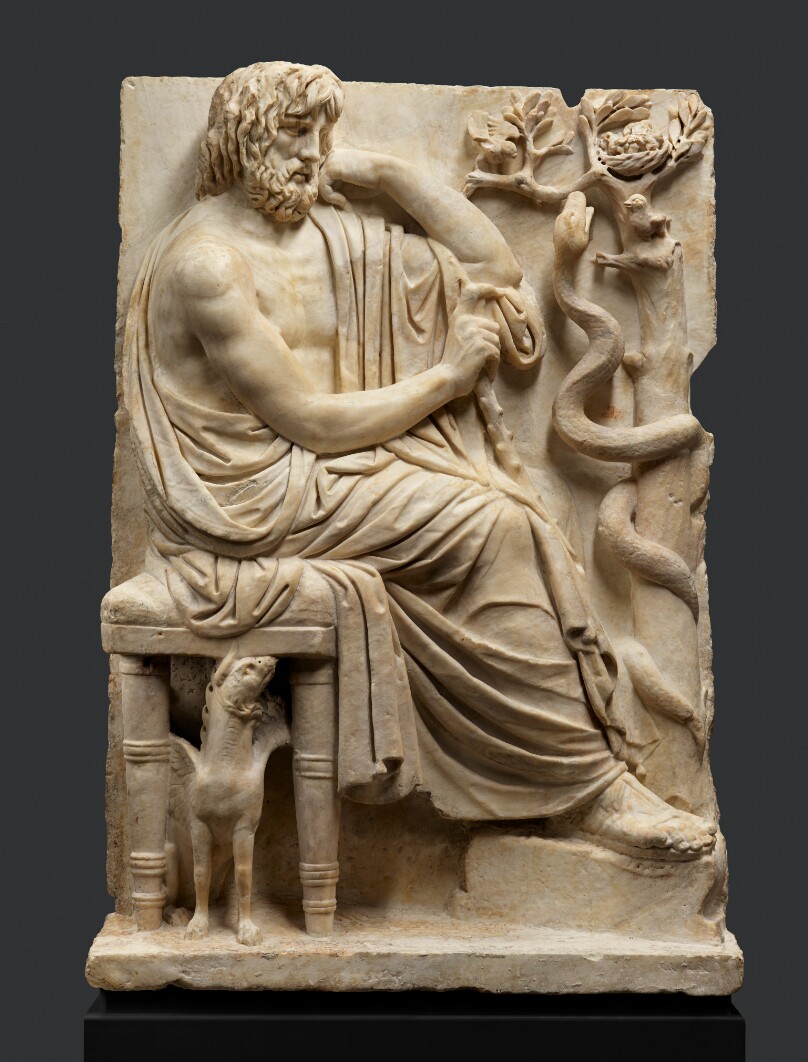 Relief with the Seer Calchas