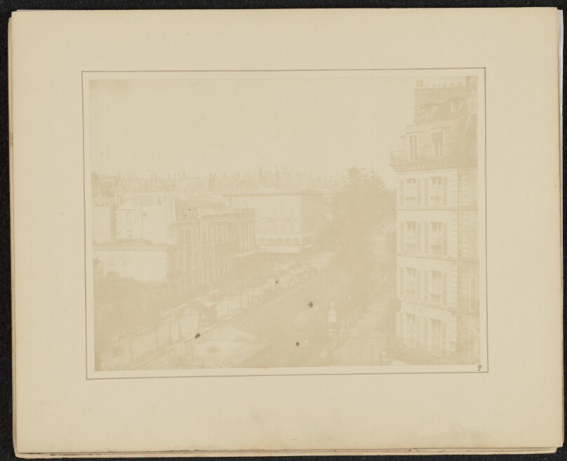 View of the Boulevards at Paris