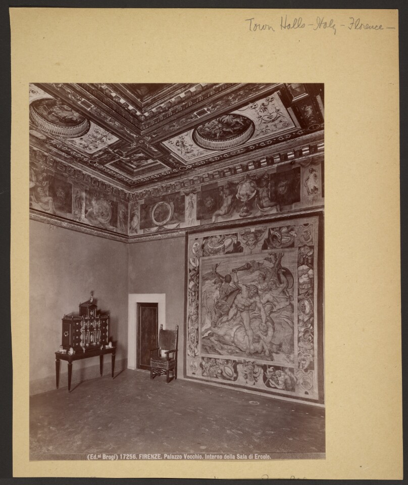 Palazzo Vecchio - Interno della Sala di Ercole