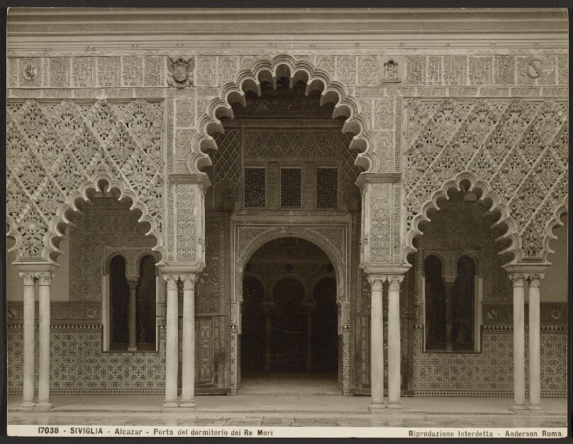 Alcazar, Doorway to the Bedroom of the Moorish Kings