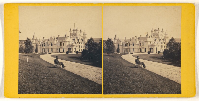 Balmoral Castle, from the South West.