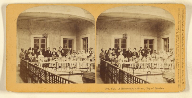 A Missionary's Home, City of Mexico.