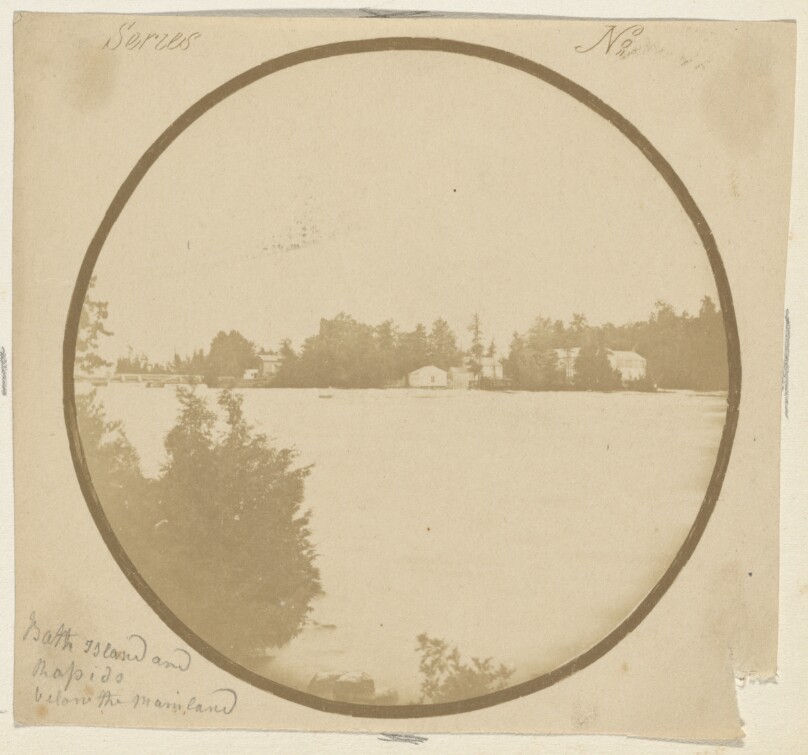 [Bath Island and Rapids below the Mainland]