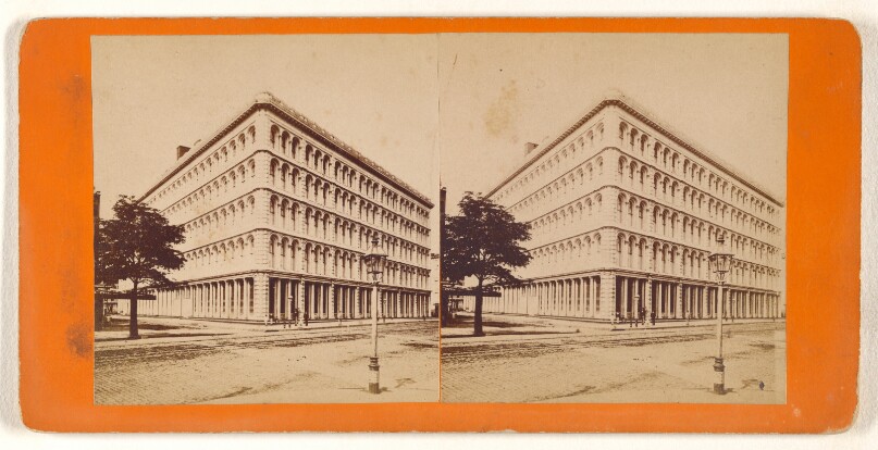 [Stewart's store. 4' Aven. New York.]