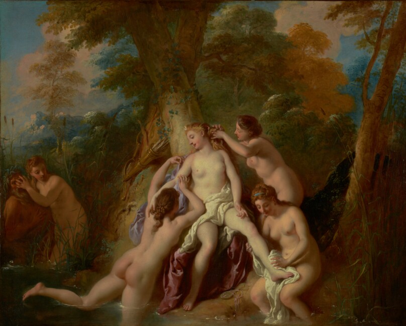 Diana and Her Nymphs Bathing