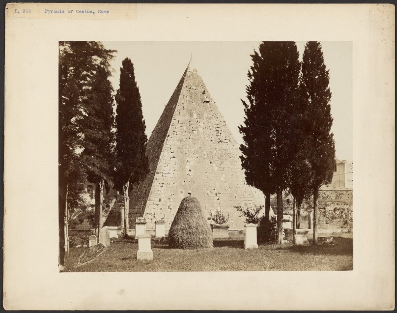 [Pyramid of Cestius, Rome]