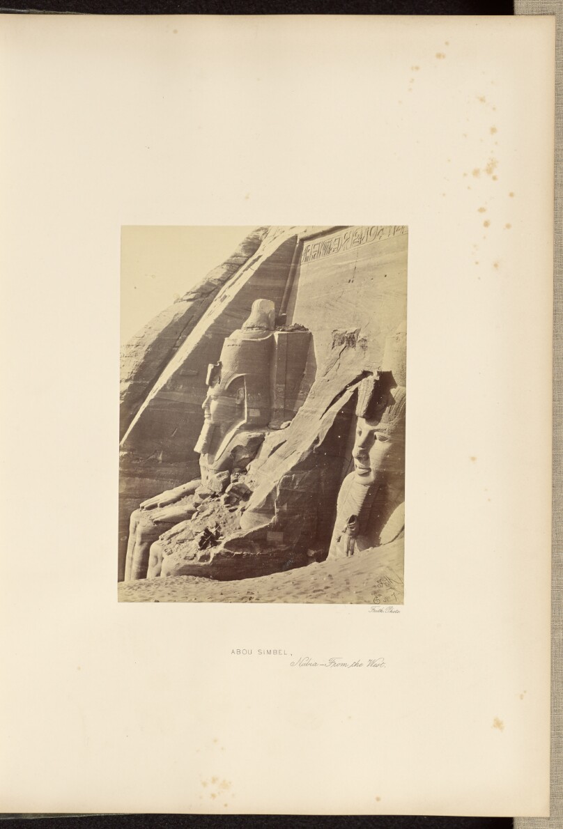 Abou Simbel, Nubia - From the West