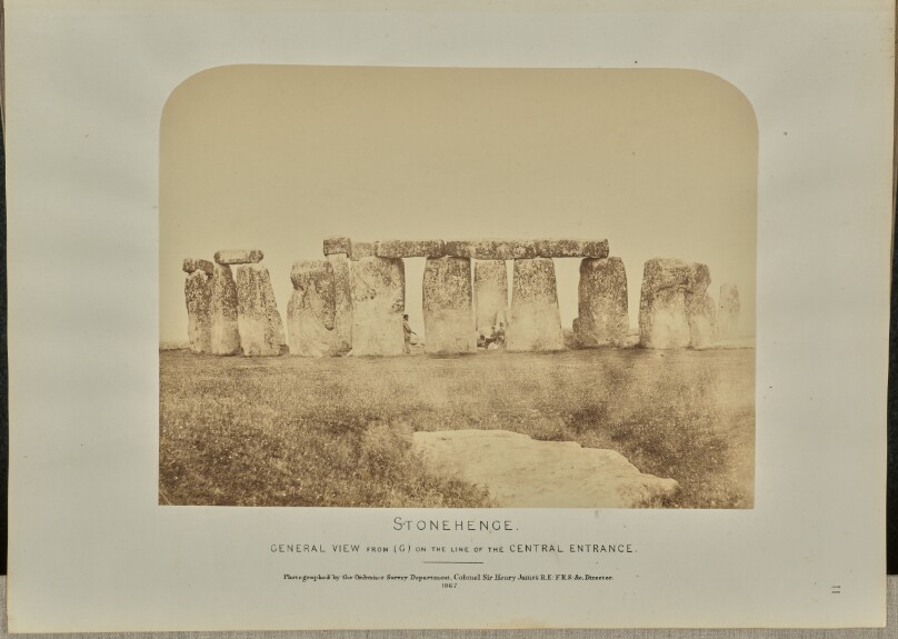 Stonehenge: General View from (G) on the Line of the Central Entrance