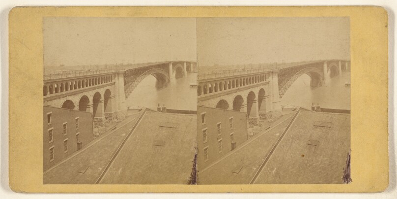 The Bridge from foot of Washington ave.