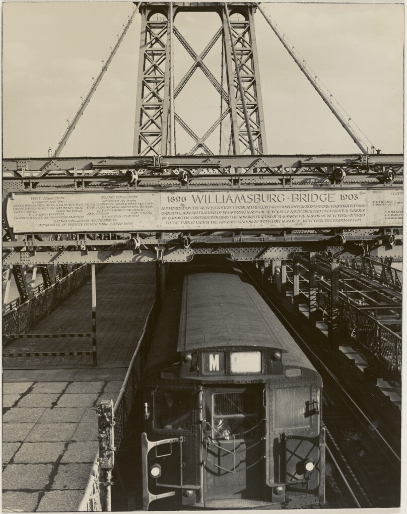 Boy on Subway Car, Williamsburg Bridge, New York