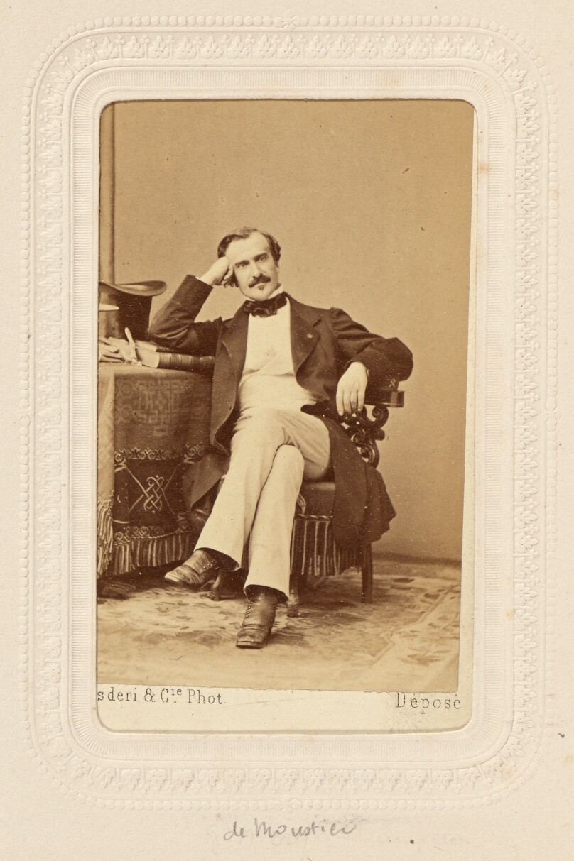M[ar]quis de Moustier, Diplomate francais (1817 - 1869)