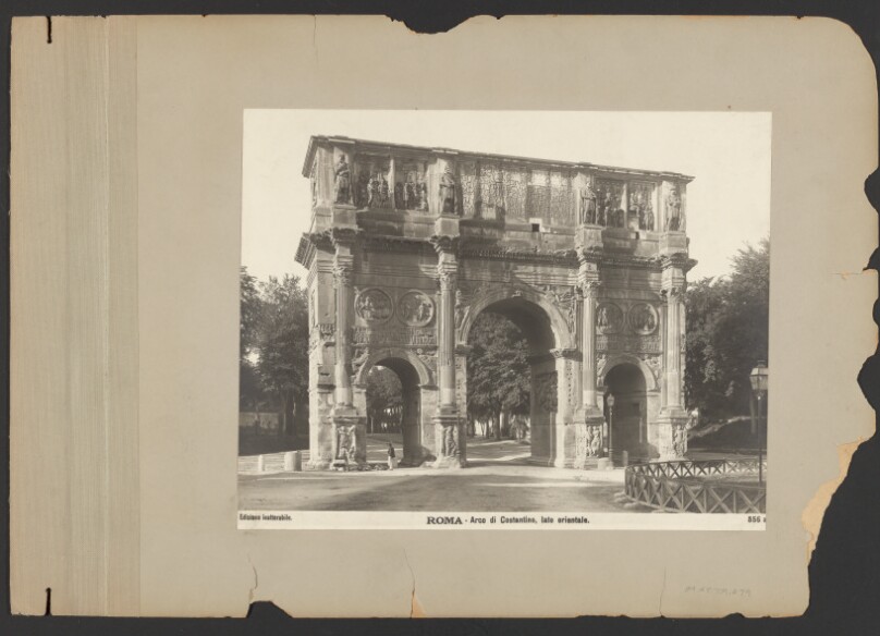 Roma - Arco di Costantino, lato orientale