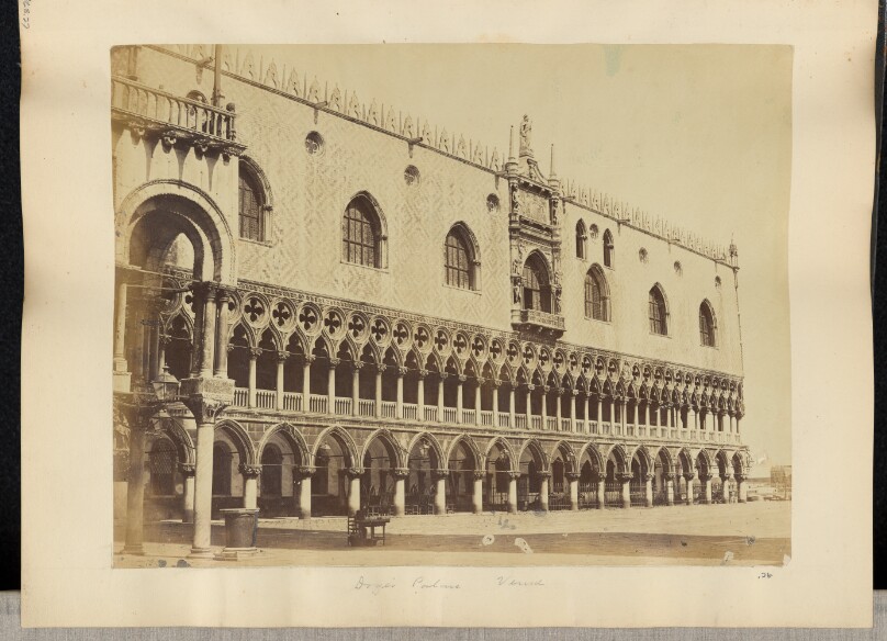 [View of the Doge's Palace, Venice]