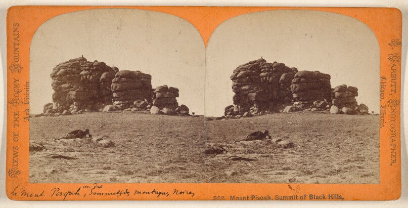 Mount Pisgah, Summit of Black Hills.
