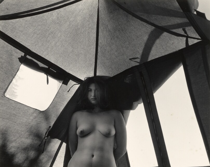 Woman in Tent [Judy Dater]
