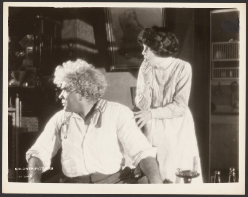 Untitled Movie Production Still from Von Stroheim's "Greed" (1925)