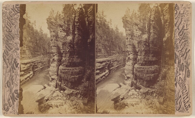 Ausable Chasm - Cathedral Rock.