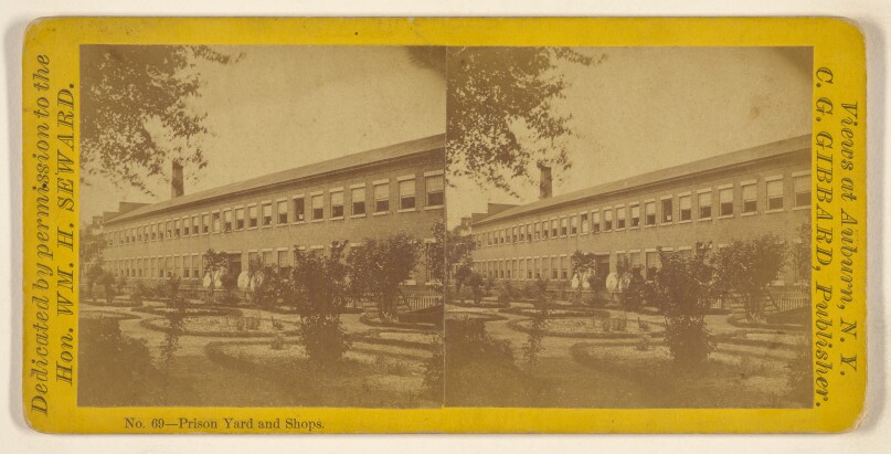 Prison Yards and Shops. [Auburn, New York]